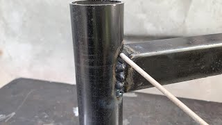 The Technique Of Joining 90-Degree Square Tube Pipes Is Known To Only A Few!! Welding Tricks