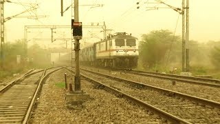 Aggressive Wap-7| SHANE PUNJAB + MALWA SUPERFAST EXPRESS Indian railways!!