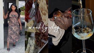 WEEKLY VLOG | PICNIC DATE + ATLANTA NIGHT OUT + WINE TASTING + CASH BUDGETING &MORE| YUNNIEROSE