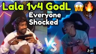 clutch God 1v4 Godlike! Neyoo shocked 😳 on Lala #bgmi #1vs4 #clutch god #godlike @JONATHANGAMINGYT