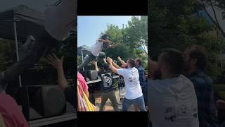 Yonex Jones stages dives at 3rd Eye Festival | NEW BEDFORD MA 8/17/2024