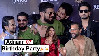 Naezy The Baa Sai Ketan Mr Faisu Terence Lewis Akansha Puri Loka At Adnaan 07 Birthday Bash