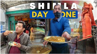 Japanese Chocolate Pastry | Sitaram Chole bhature |Jakoo Temple | Shimla Food Tour day 1