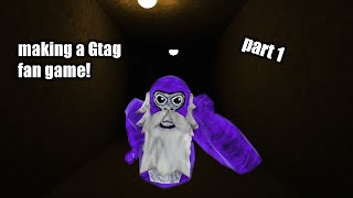 making my gorilla tag fan game live!!!!!!!!!