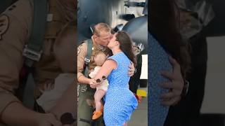 Emotional Military Back to Home #Shorts