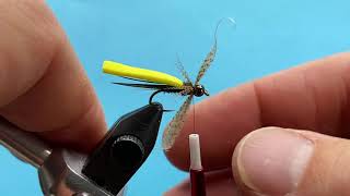 Tungsten Split Case PMD Nymph Fly Tying Video