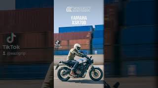 The Yamaha XSR700 and Eazi-Grip Racing Products