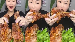 【ASMR MUKBANG]豪華吃播,红烧牛波凌盖&红烧肉&猪油拌饭,滿嘴醬香,一口接一口好 吃到停不下來 seafood eating show, seafood asmr mukbang #278