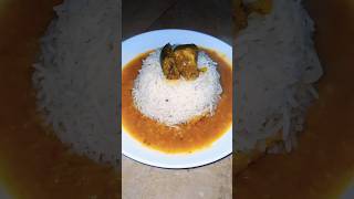 Dal Chawal. Plate Decorating Ideas. Decorate plate like Chef #viral #trending #village #shorts