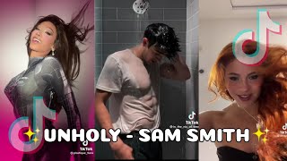 ✨UNHOLY✨ - SAM SMITH TIKTOK COMPILATION