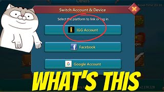 New UPDATE here!! IGG Account Linking?? - Lords mobile