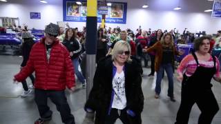 Thrift Shop Flash Mob at Goodwill