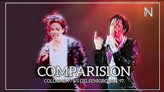 Michael Jackson — Billie Jean | Cologne '97 VS Gelsenkirchen '97(COMPARISION)