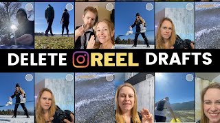 How to Delete Draft REELS in Instagram