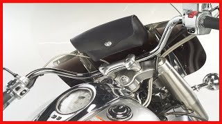 Dowco Willie & Max 59513-00 Revolution Series: Synthetic Leather Motorcycle Windshield Bag,