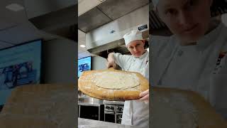 Culinary School Day 60 - Pizza!! #culinaryschool #culinarystudent #cooking #shorts