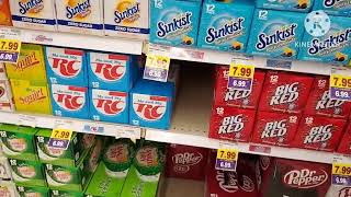 Name Brand Sodas Slash Soft Drinks Kroger 🥤 Sunkist A&W Dr Pepper Canada Dry Squirt RC Cola Pepsi