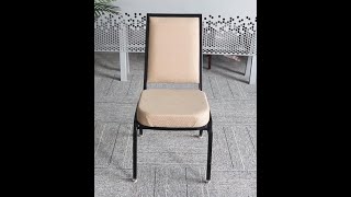 Universal Feet Banquet Chair with Special Upholstery Design