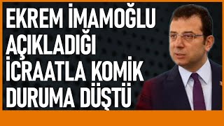 EKREM İMAMOĞLU AÇIKLADIĞI İCRAATLA GÜLÜNÇ DURUMA DÜŞTÜ