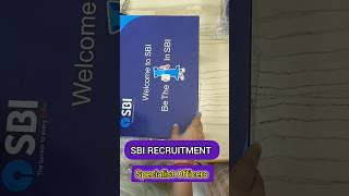 SBI SPECIALIST OFFICER RECRUITMENT 2024 #sbi #officer #shorts #viral