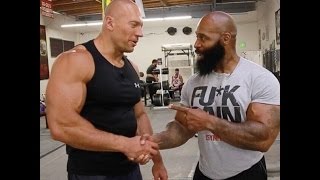 Первая хардкорная тренировка Дениса Семенихина с Плюшевой Бородой C T  Fletcher