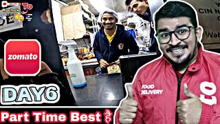 Zomato Job Student's के लिए Part Time Work सही है ! Daily Vlog Challenge Day 6 ! Gigs Earning 🤑