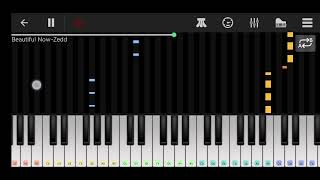 Zedd - Beautiful Now | Hard Perfect Mobile Piano Tutorial