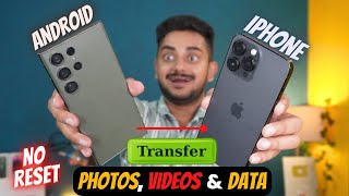 How to Transfer Data Android to iPhone after Setup - Photos, Videos & Data [Move to iOS]