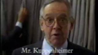 1987 Skip Carey Atlanta Braves Kuppenheimer Suits Commercial