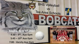 Brookings Bobcats Volleyball vs Tea Area Schools Titans (GVB) 9.5.23