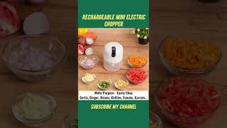 Rechargeable Mini Electric Chopper