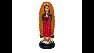 6.0" Virgen De Guadalupe Figurine - Poly Resin (1)