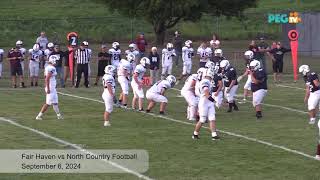 Fair Haven vs North Country Football - September 6, 2024