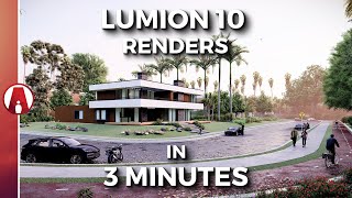 Lumion Renders in 3 minutes