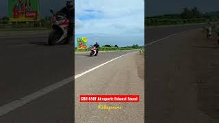 Honda CBR 650F Akrapovic Exhaust Compilation #ridingwaves#hondacbr650f#superbike#superbikesinmumbai