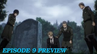 Attack on Titan Season 4 Episode 9 Preview | "Volunteer" |