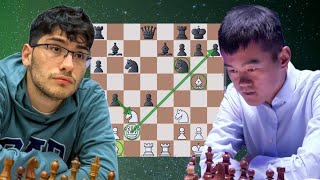 Alireza Firouzja vs Ding Liren, 2024 | Sac The Rook !