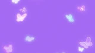 Aesthetic Pastel Purple Butterfly Background Wallpaper Screensaver ~ 10 Mins 🦋 Relaxation 🧘 Sleep 🛌