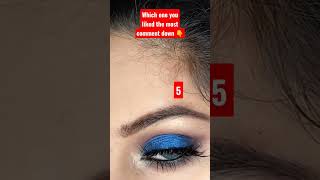 Comment your favourite eye look 👁️ from 2022 #shorts #makeup #eyemakeup #artist #india #viral