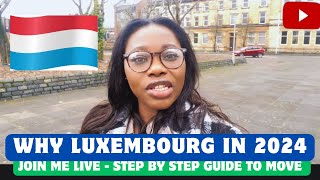 Luxembourg 🇱🇺 FREE Visa 2024  for just 50€ -Step by step quide Apply now / Free sponsorship