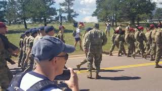 USAFA Class of 2026 March back from Jack's Valley.