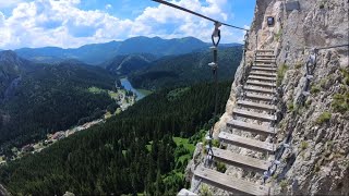 Viaferrata  Wild Ferenc  Lacul Rosu