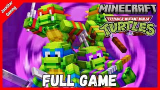 Teenage Mutant Ninja Turtles - FULL GAME Walkthrough Minecraft DLC