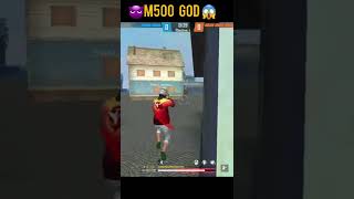 m500 one tap headshot trick || m500 headshot trick in free fire #shorts #freefire #gaming #short