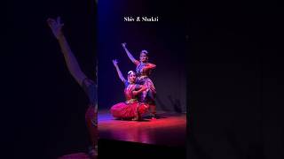 Ardhanareeshwar | Shiva Shakti #bharatnatyam #classicaldance #youtubeshorts