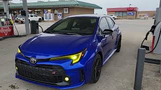 2023 Toyota GR Corolla First Fill-up!!!