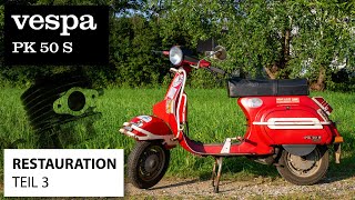 Vespa PK50 S Restauration - #3 | Motor aufbauen