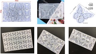 قوالب سيليكون فراشات للريزن - فراشات ريزن - قوالب سيليكون للريزن - Silicone molds for resin