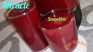 Beetroot smoothie recipe for diabetes