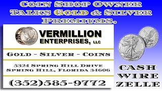 Florida Coin Shop Owner Talks Gold & Silver Premiums | What's The Top Selling Silver Product?